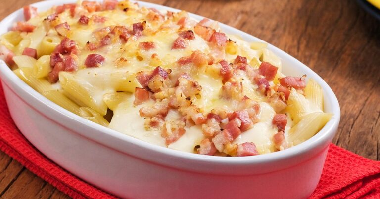 todeschini imagem receitas macarrao com molho branco e bacon share