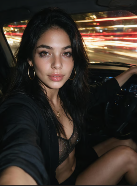 Sofia Alencar em ensaio fotográfico